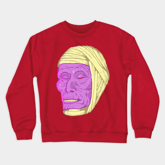 Mummy Mask Crewneck Sweatshirt by The October Academy